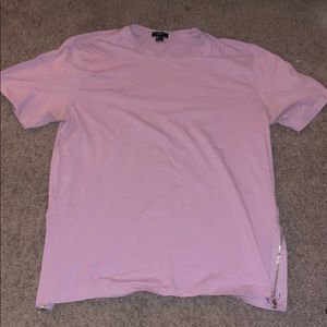 Forever 21 side zip tee